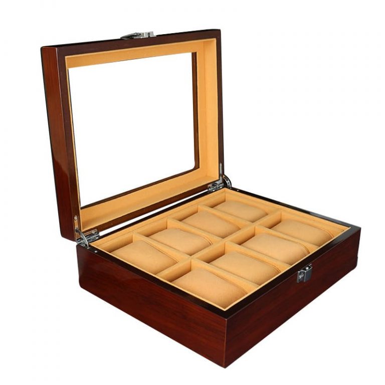 boite de rangement pour montres 8 slots