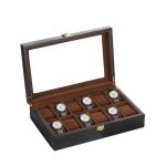 boite de rangement pour montres 12 slots