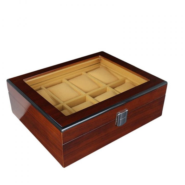 boite de rangement pour montres 8 slots