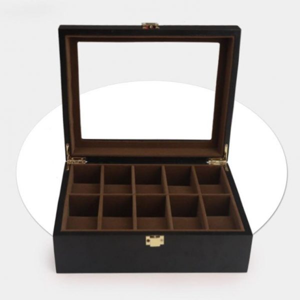 boite de rangement pour montres 10 slots