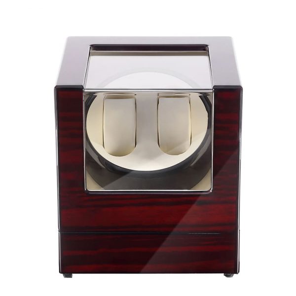 remontoir montre automatique red wood 2 slots