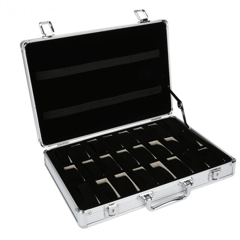 valise montre aluminium 24 slots